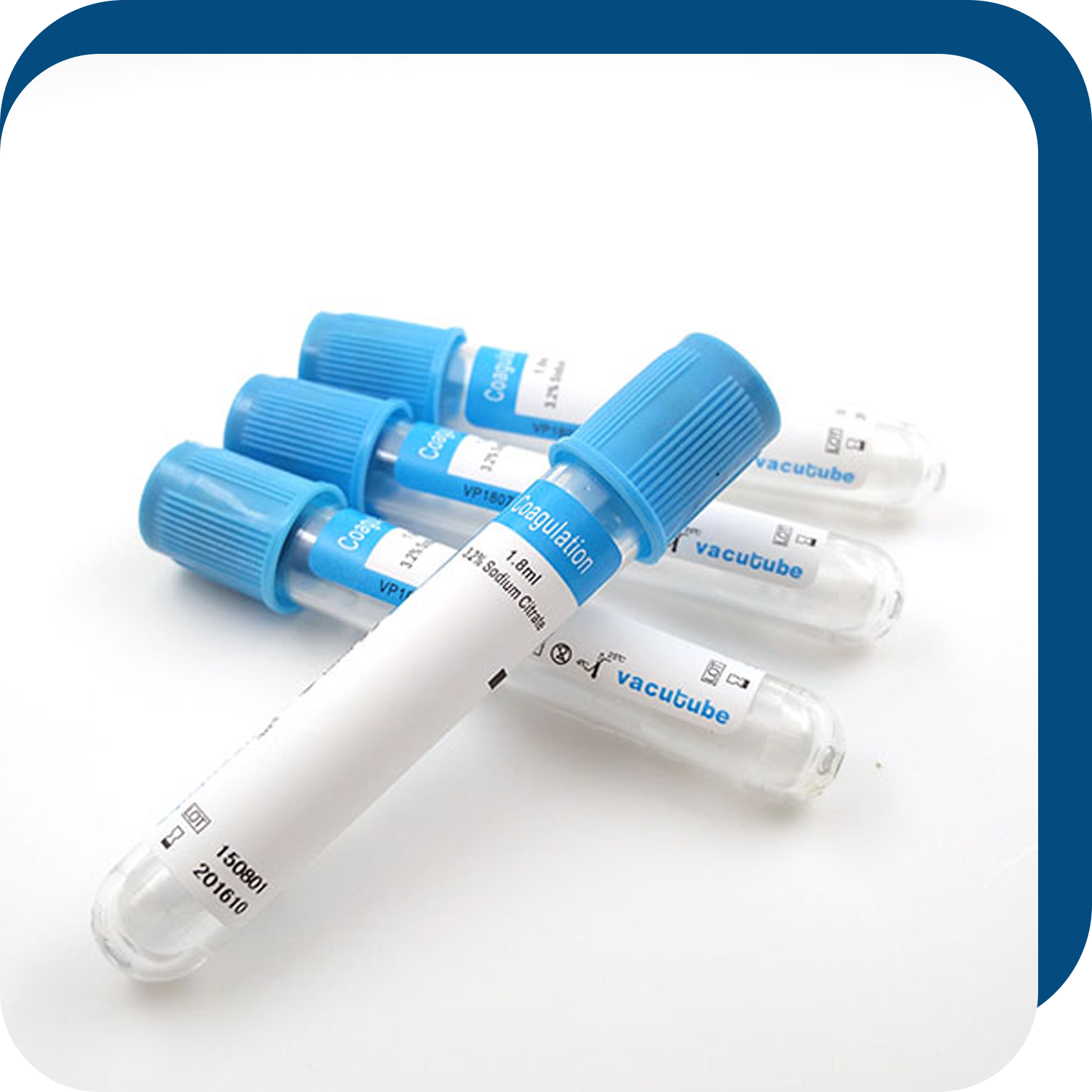 Vacuum-free blood sampling test tubes